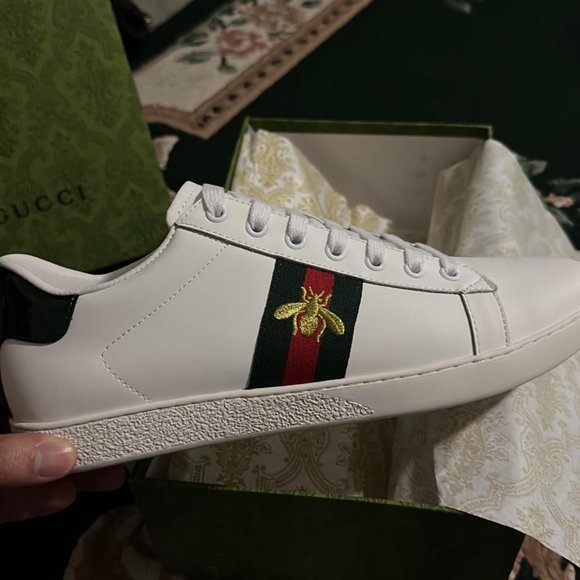 Gucci Men's White Trainers - Picture 4 of 6